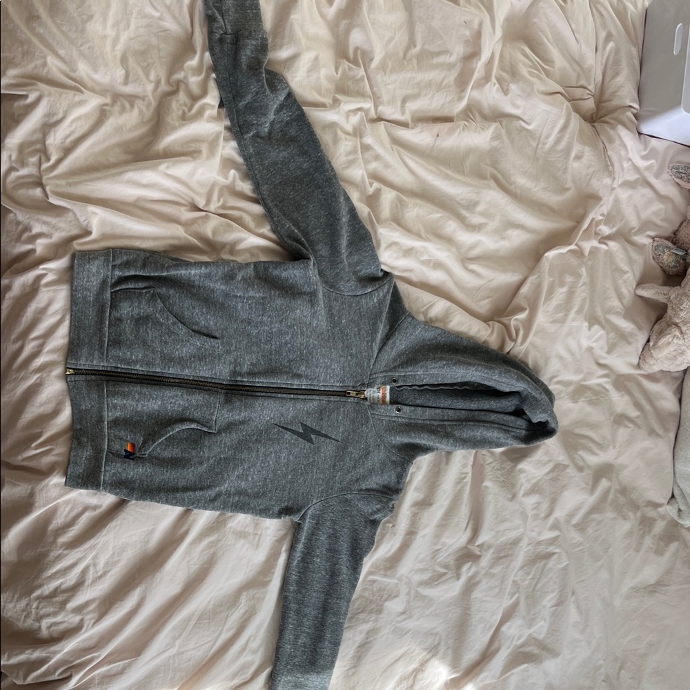Aviator Nation Gray zip up